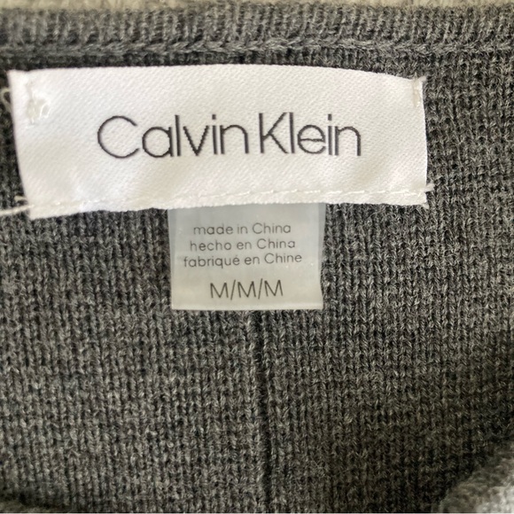 Calvin Klein Women’s Color-block Long Cardigan Size Medium - Picture 7 of 9
